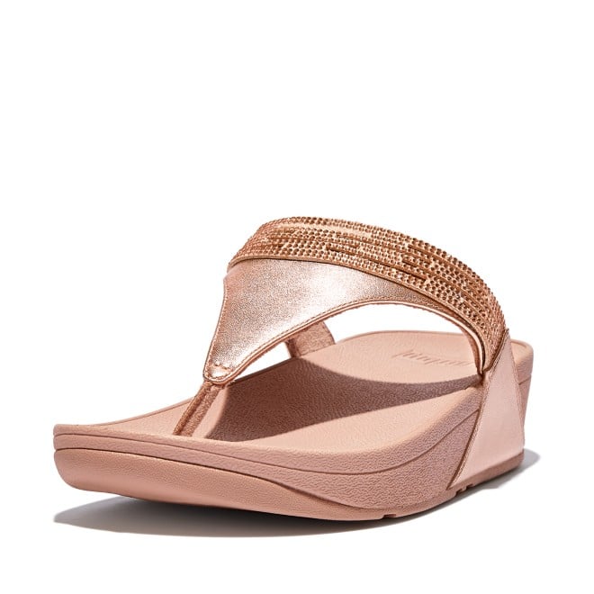 Fitflop lulu leather toe best sale post sandal