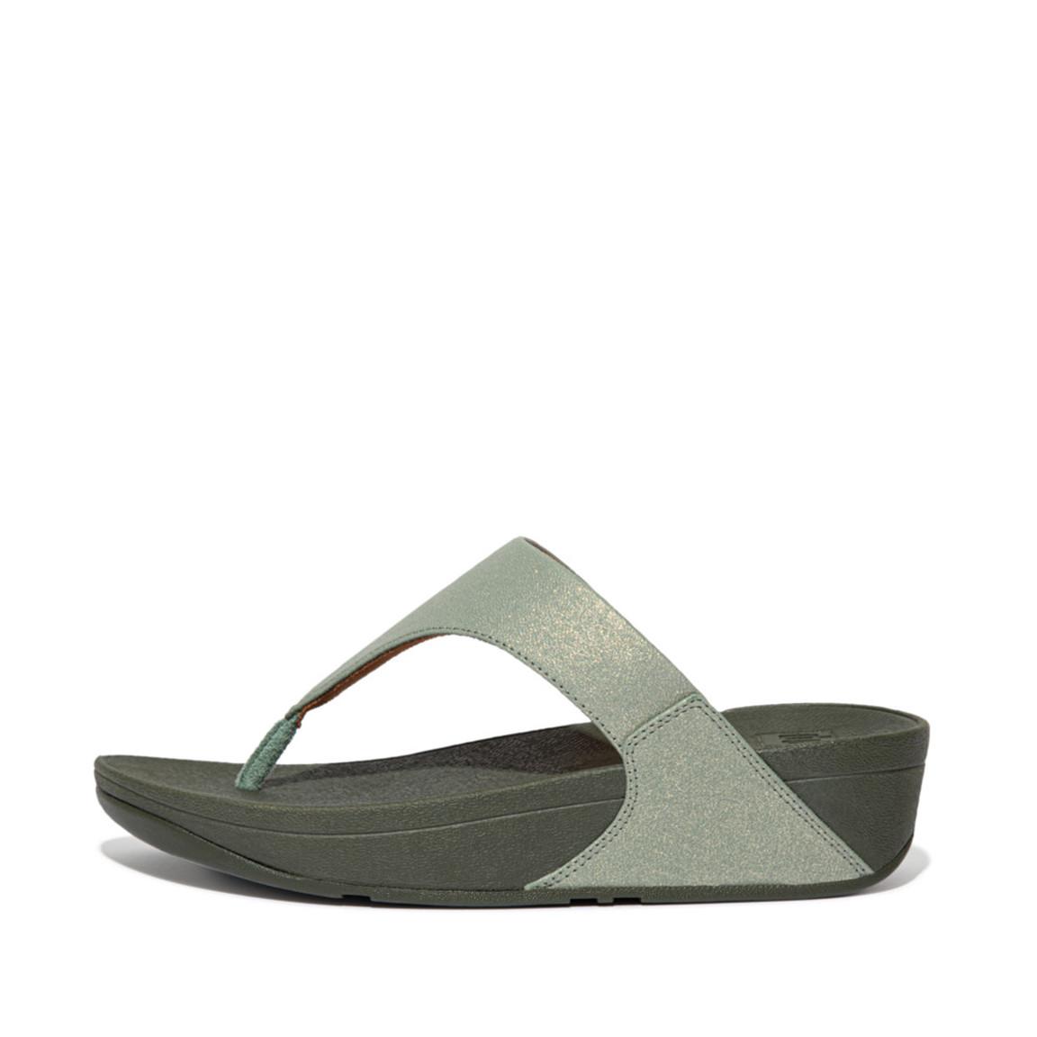 Shimmer Toe-Post Sandals
