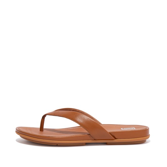 GRACIE LEATHER FLIP FLOPS