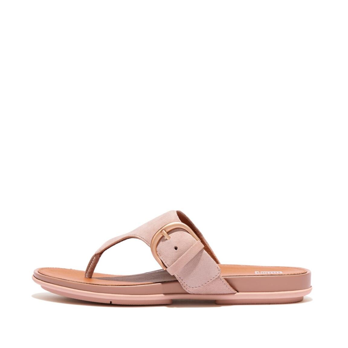 Buckle Toe-Post Sandals