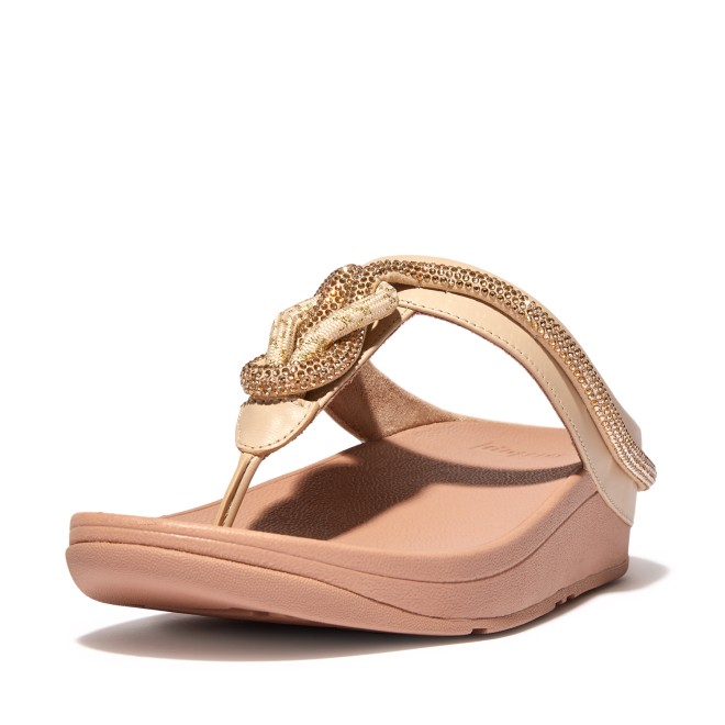 Tan leather best sale toe post sandals