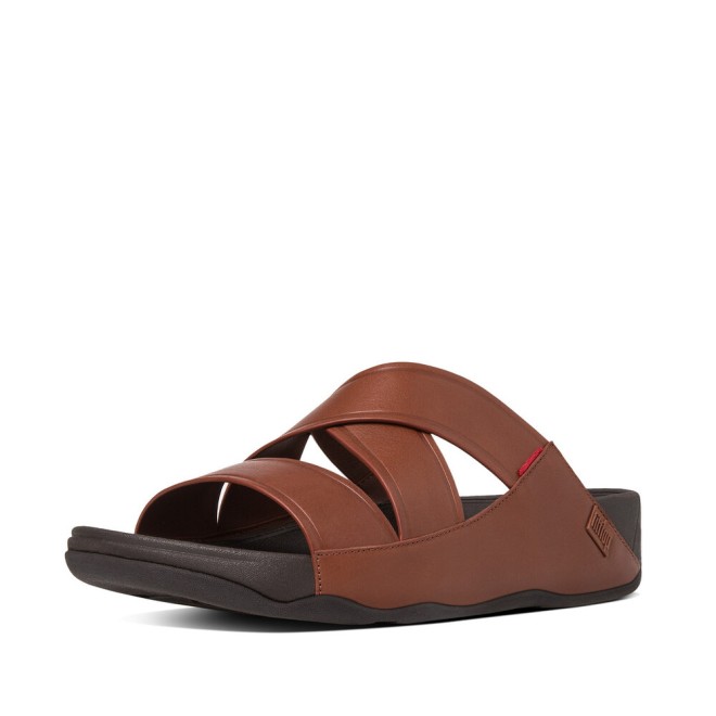 Mens Chi Leather Slides