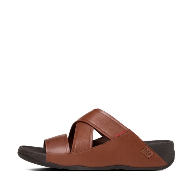 Mens 2025 slides leather