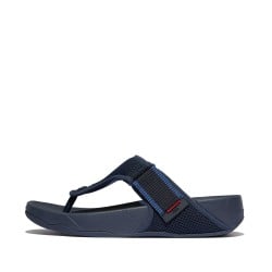 TRAKK MENS ADJ. W-RESISTANT MESH TOE-POST SANDALS